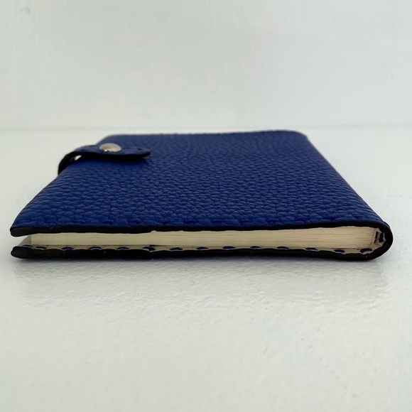 NIB auth FENDI cobalt blue SELLERIA purse CALENDAR - Picture 13 of 13